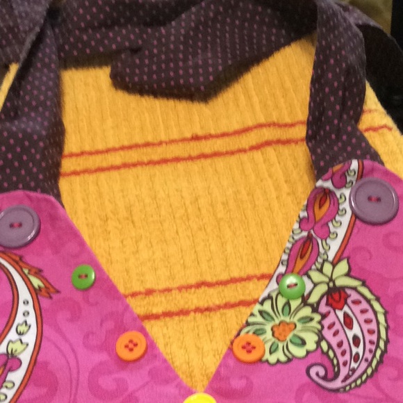 HandmadePaisley Apron. 27” x 24” bottomBeautiful - Picture 6 of 6